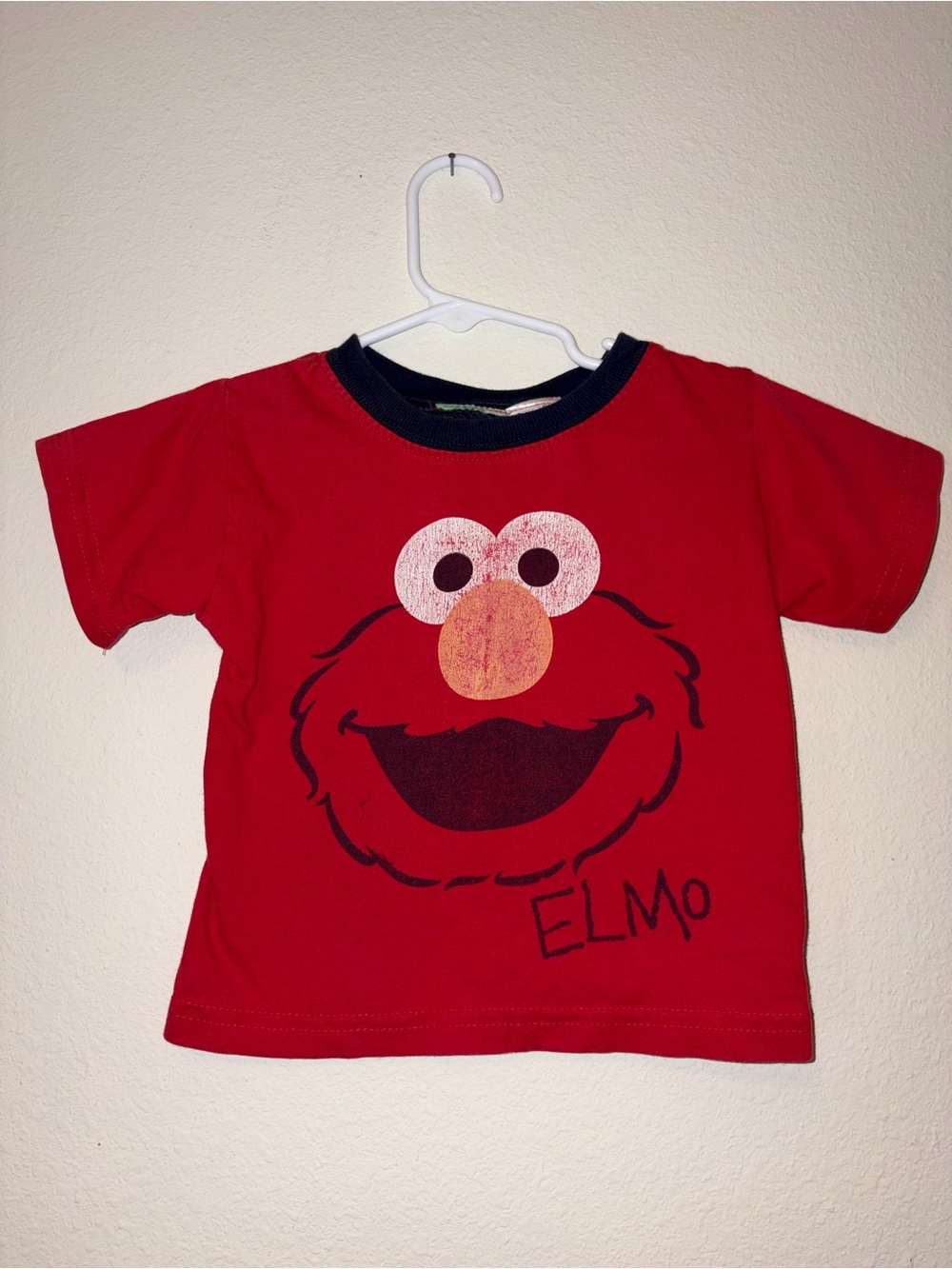 Y2K Kids Elmo Red Short Sleeve Tee